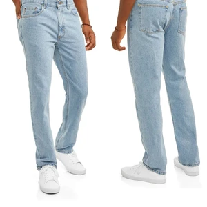 Durable denim mens jeans slim fit trousers straight skinny ripped distressed casual stylish trendy fashionable bulk wholesale