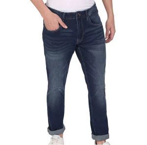 Men's Jeans Denim Pants Slim Fit Long Comfortable Solid Color Men Denim Pants with Pockets Wholesale Custom Fashion Outdoor