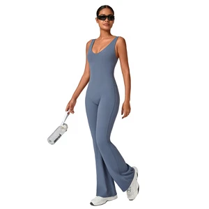 Women Gym Yoga Romper Bodysuit Sleeveless One Piece High Quality Hollow Out Slim Fit Breathable Dancing Yoga Jumpsuits