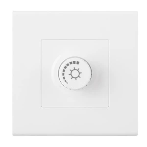 Wholesale Champagne Gold Fire-resistance Durable PC 5 Grade Speed Dimmer Switch 86*86 15 Year Warranty Easy Installation for