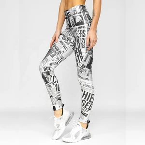 High Quality Women's High Waist Slim Fit Leggings with Custom Logo & Design Plus Size Yoga & Gym Use Spandex/Polyester Material
