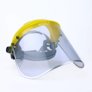 CE Standard Safety Mask PC clear Plastic Face Shield with 8