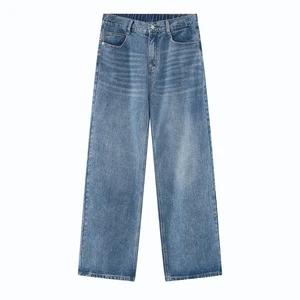 Competitive Price Baggy Jeans Men Classic Jeans Hommes Selvedge Denim Jeans Straight for Men