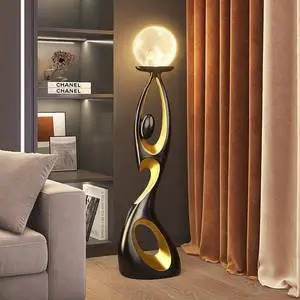 AB Modern Simple Creative Human-shaped LED Floor Lamp for Living Room and Hotel Use Luxury Postmodern Design