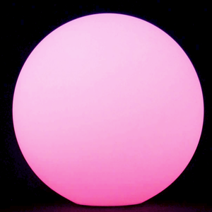20cm Solar Powered Automatic Charging Waterproof IP 67 Plastic Floating Pool LED Ball Light