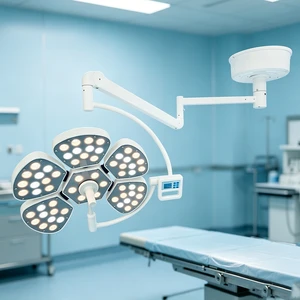 Professional Medical Ceiling Mounted LED Shadowless Operating Lamp for Surgery Clinic Use