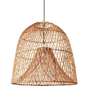 Trending Bamboo Pendant Light Traditional Vintage Modern Energy Saving Home Decor Ceiling Lamp for Living Room Wholesale Good