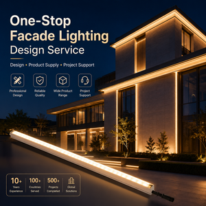 One Stop Building Facade Lighting Design Solution With LED Linear Wall Washer Lights Outdoor Project Manufacturer