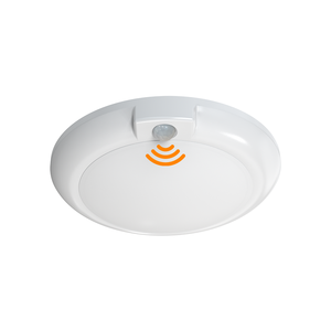 Worbest 6 Inch Indoor Motion Sensor 12W IP44 Steel LED Ceiling Disk Light OEM Factory ETL CE
