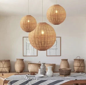 Modern Glass Hanging Ball Lamp with Touch Control 1-Year Warranty DIY Option for Living Room-Bao Minh