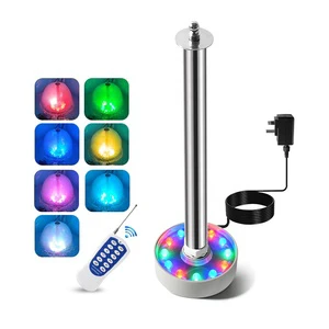 12V Abs Park Led Lighted Music Water Dance Fountain Light Ip68 Indoor Pool Water Fountain With Led Light