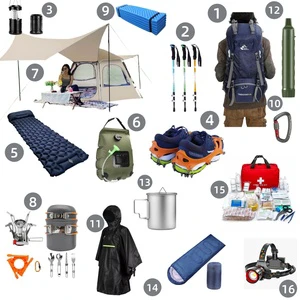 Personalized Custom Outdoor Hiking Camping Adventures Professional Emergency First Aid Kits Survival Gear