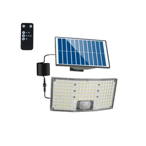 Outdoor Waterproof IP65 Wireless Security Wall Lamp 146Leds Solar Flood Lights Motion Sensor ABS for Garden Porch Yard Garage
