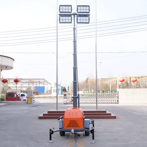 Hot Sale Tower Light Generator Powerful Led Work Light Tower Compact Tower Light Price