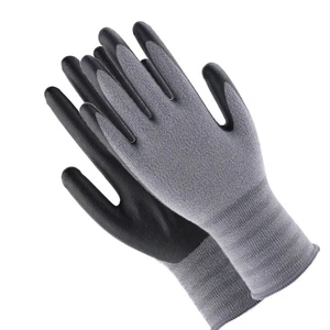 Custom Safe Industrial Construction Hand Protection Durable Anti-Slip Abrasion Resistant Nitrile Foam Coated Work Gloves Safety
