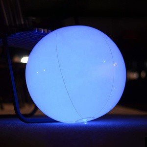 Floating Light up Balls RGB Color Changing Garden Party Concert Floating Luminous PVC Material DMX Remote Control LED Beach Ball