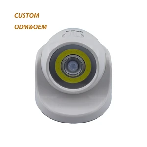 Factory Customization Indoor Lighting Plastic Body Adjustable LED Motion Detecting 3AAA Battery Power LED Sensor Wall Light