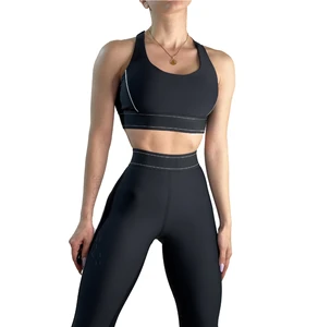 FH Custom Logo Women Sportswear Fitness Ropa Deportiva Mujer Workout Yoga Sets For Women Fitness & Yoga Wear Yoga Set Factory
