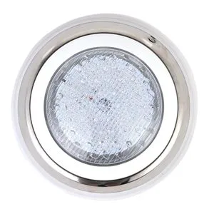 316 Stainless Steel Blue Frame Pool Light, Saltwater Resistant for Coastal Resort