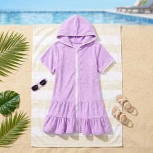 Fashion Lightweight Terry Cover-Up Beach Dress for Children