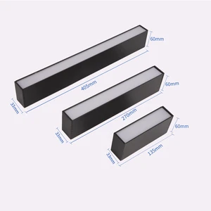 Hot Selling 10W 20W 30W Linear LED Grille Light Aluminum House Modern Design Surface Mounted
