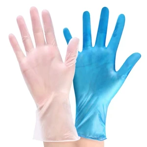 Manufacturer Custom Disposable Clear Durable 12INCH Safety Gloves for Cleaning Kitchen Salon Powder Free Tattoo Vinyl Gloves for