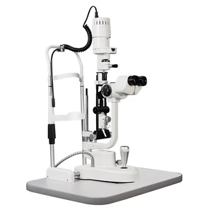 RS-5 China Ophthalmic Equipment Ophthalmology Eye Exam Optical 5 Step LED Slit Lamp With Tonometer Optional