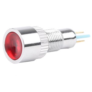 8mm Mini LED Indicator Lights Green/Blue/White for Equipment Pilot 6V12V24V36V48V110V220V 12V Equipment Indicator Lights