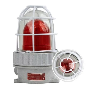 2025 BBJ Series Explosion-Proof Aluminum LED Lamp Three-Color Sound Light Alarm with IP66 Rating E27 & AR111 Bases