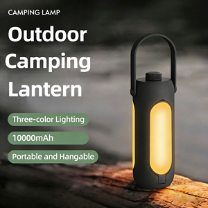 10000mAh LED Camping Lantern USB Rechargeable Foldable Portable Handheld & Hanging 11-180 Hours Runtime for Outdoor Use 3 Colors