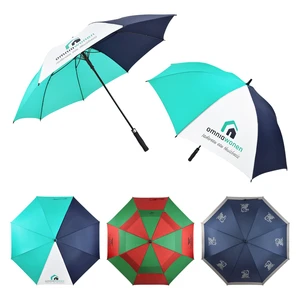 Professional Customization 30 Inch Semi-Automatic Open Big Size Men Women Sun Wind Water Proof Customized Design Your Own Logo