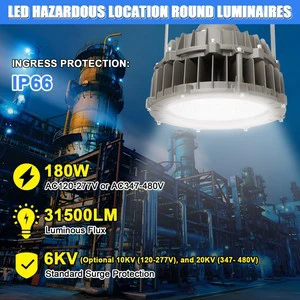 5 Years Warranty 20KV Surge 3000K, 4000K , 5000K, 5700K IP66 60W - 200W 100w LED Explosion-proof Lights for Oil Field