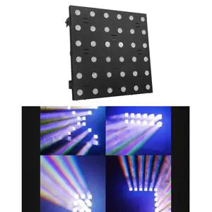 36 15W LED Full Color Distance Array Stage Light Bar Projection Lamp for Night Club Discotheque Live Broadcast