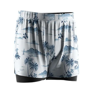 Wholesale Waterproof Pocket Summer Beach Men'S Swimsuit Mens Swim Shorts Stretch Double Layer Beach Pant