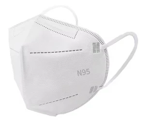 High Protection 5-Layer KN95 Non-Sterile CE Certified Face Mask with Efficient Filtration and Comfortable Fit