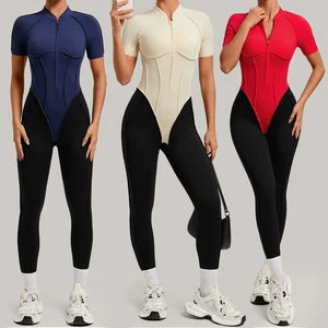 Hot Sales Women's Jumpsuits & Playsuits High Quality One Pieces Sports Jumpsuit Gym Clothes Womens Sportswear Activewear