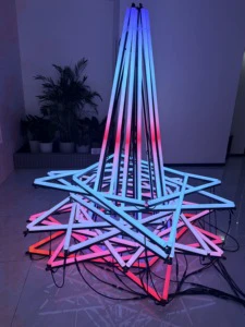 DJ Lights Bar Accessories DC24V 0.3meter Tube Lighting RGB Point by Point for Stage Nightclub Outdoor Decoration