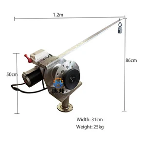 Deep Sea Longline Fisherman 12 V 24V 48V 300 Pounds 500 Pounds 12 Vlots Electric Winch Fishing Reel