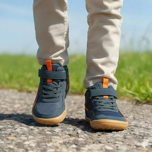 Boys Girls Kids Tennis Sneakers Non Slip Lightweight Running Outdoor Activities Custom Wide Toe Box Barefoot Shoes Children