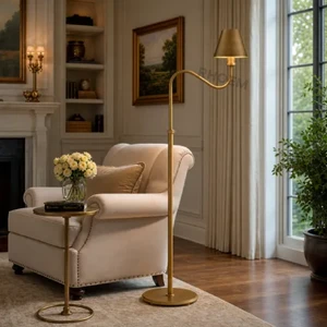 Clarence Floor Lamp Luxury Floor Lamp for Living Room Villa Indoor Lighting Decoration Home Nordic Arched Fishing Floor Lamp