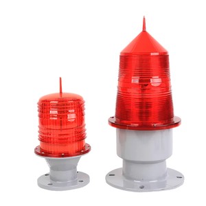15W 20W Solar Aviation Warning Light LED Obstacle Light for Building Chimney Bridge High Voltage Tower Helicopter Apron IP66