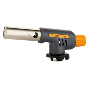 Popular In Europe Orange Gray Color Customized KLL9001D Portable Micro Blow Gas Torch Flame Gun Gas Torch