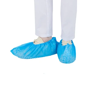 Disposable Non Woven Shoe Covers with Printing PP Anti-skid Boot Covers Waterproof Shoe Cover