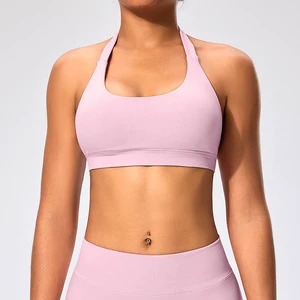 Yoga Bra Sports Bra for Women Workout Crop Top Backless Gym Padded Fitness Running Bra for Women
