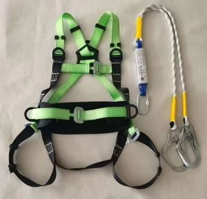 Safety Products Personal Protect Equipment Multipurpose Strong Polyester Soft Body Harness Safety Harness Fall Protection Belt