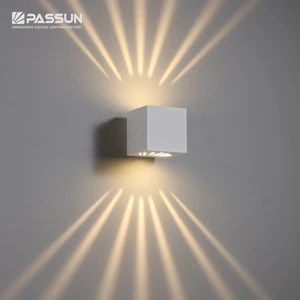 Indoor&outdoor Decorative Fancy Wall Lamp 8 Degree Beam Angel Up Down LED Wall Light