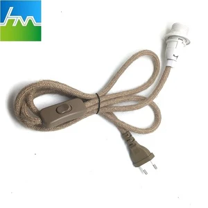 Modern Simplicity E14 Screw Ceiling Led Lamp Holder Socket Copper PVC 300V Base Home Vintage Edison Bulb Construction Use HM