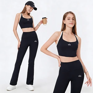 Women's Shaping Camisole Tops Seamless Square Neck Sports Bra High Impact Plus Size Push up Full Cup Yoga Bra Wholesale