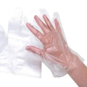 Lightweight Disposable Thick Customizable Protective Plastic Gloves 0.5g Food Grade 26cm Tear-Resistant Anti-Slip Odor-Resistant