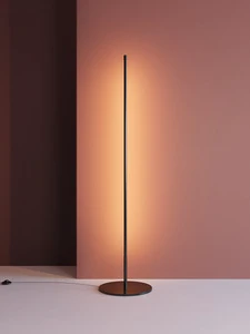 Nordic Style LED Floor Lamp With Remote Control Dimmable Warm & White Light For Living Room Bedroom Sofa